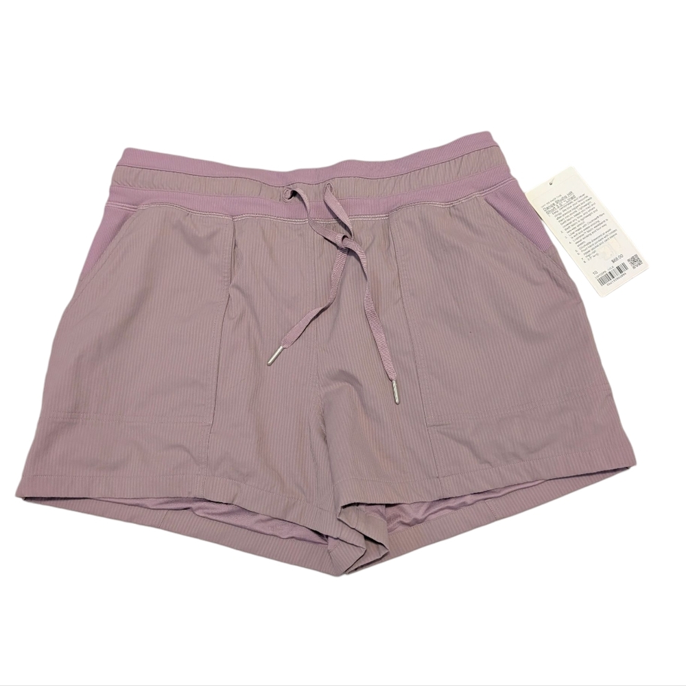 Lululemon Dance Studio High-Rise Short Lined 3.5" Lavender Lux Size 10 NWT - Picture 2 of 10